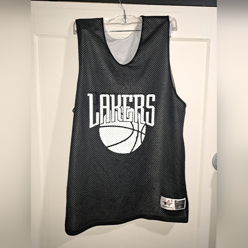 Vintage LA Lakers Nba Reversible Jersey